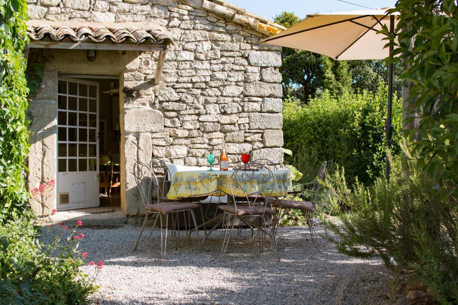 Mas De La Rivoire B&B Villevieille Eksteriør bilde