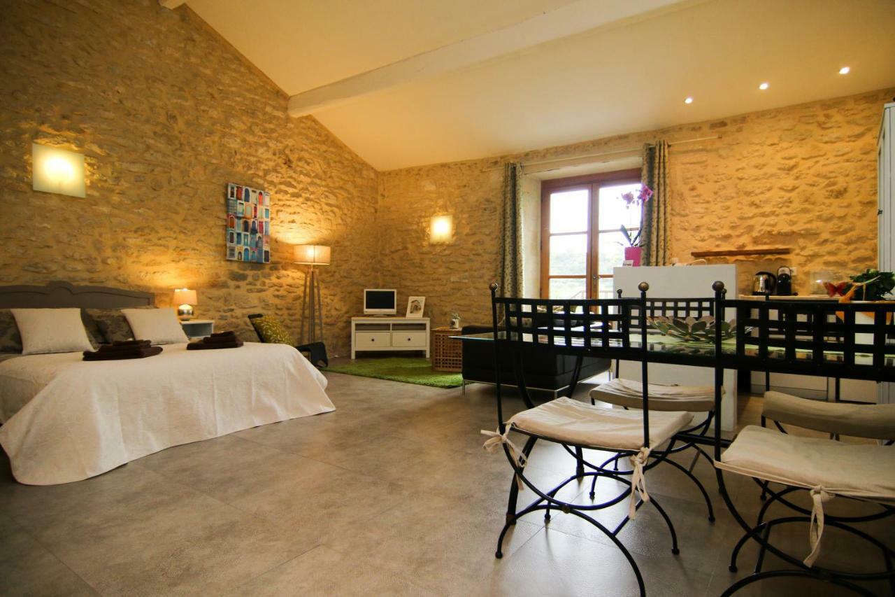 Mas De La Rivoire B&B Villevieille Eksteriør bilde